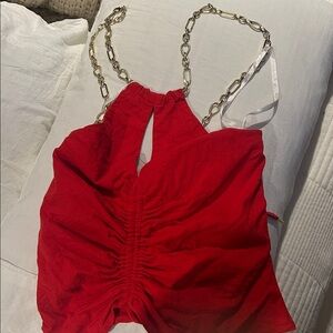 Lovers and friends Chain Strap Women's Top